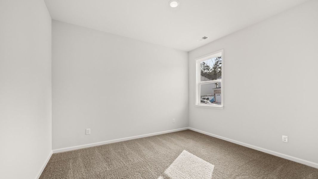 Spacious, unfurnished interior of a new home in The Gates at Pates Creek, Hampton (Image 19). Spacious, unfurnished interior of a new home in The Gates at Pates Creek, Hampton (Image 19).