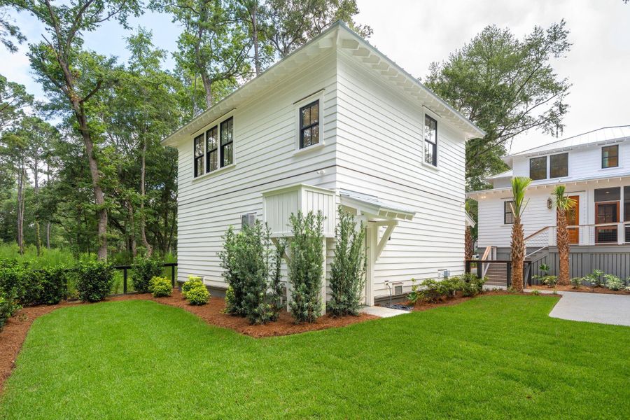 Front exterior of a new home in , Johns Island, SC, highlighting curb appeal (Image 44).