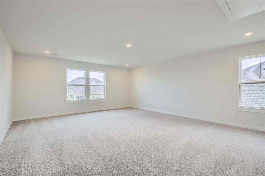 Spacious, unfurnished interior of a new home in Prestige Collection at Overland Grove, Forney (Image 12).