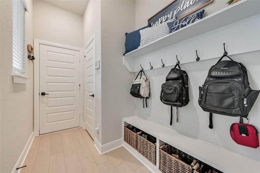 Furnished interior view inside a new home in Karis - Village Series, Crowley (Image 31). Furnished interior view inside a new home in Karis - Village Series, Crowley (Image 31).