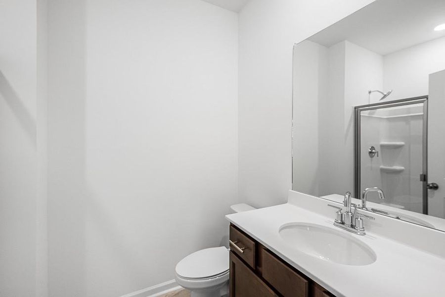 Furnished interior view inside a new home in Hampton Trace, Marietta (Image 9).