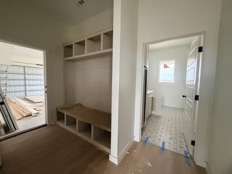 In-progress construction of a new home in Parallel Pastures, Poolville, TX (Image 19).