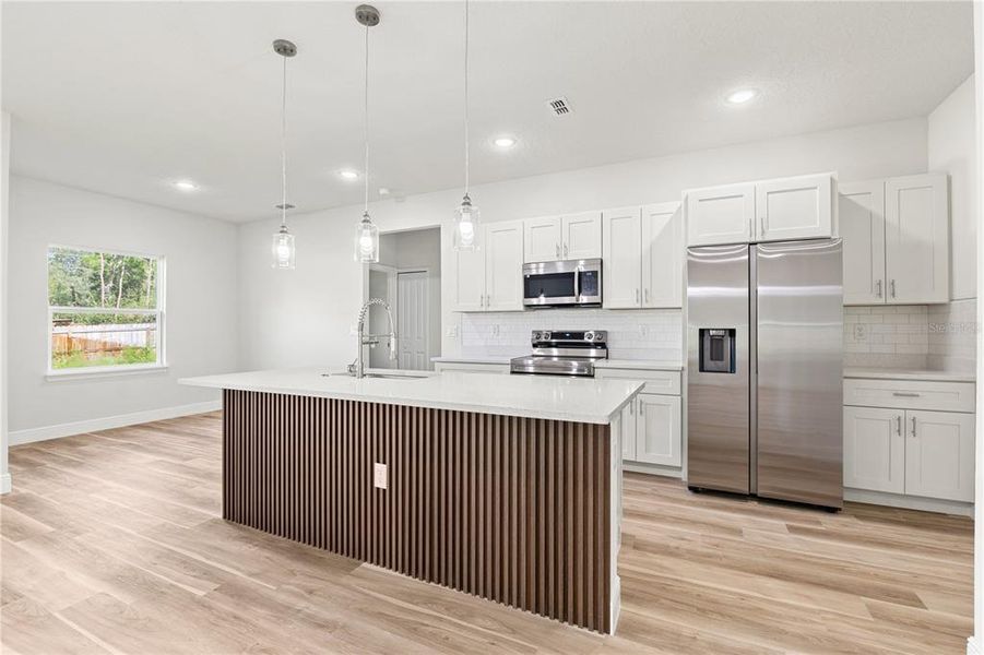 Furnished interior view inside a new home in , Ocala (Image 7).