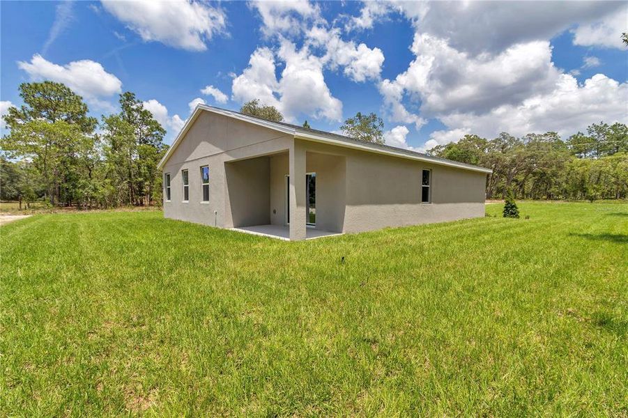 Actual Completed Home Ready to Move In