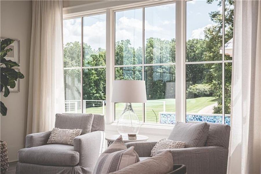 Furnished interior view inside a new home in , Alpharetta (Image 25).