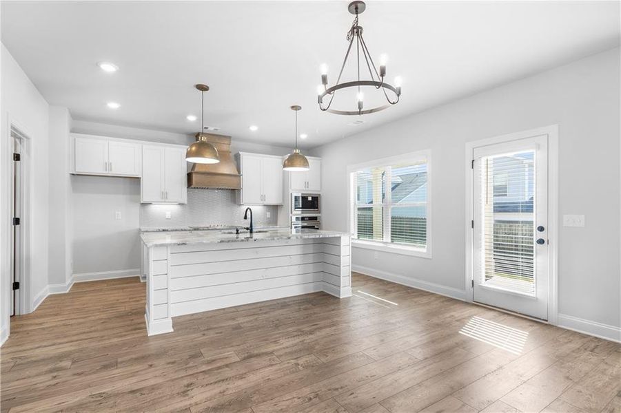Furnished interior view inside a new home in Ridge Pointe, Athens (Image 3). Furnished interior view inside a new home in Ridge Pointe, Athens (Image 3).