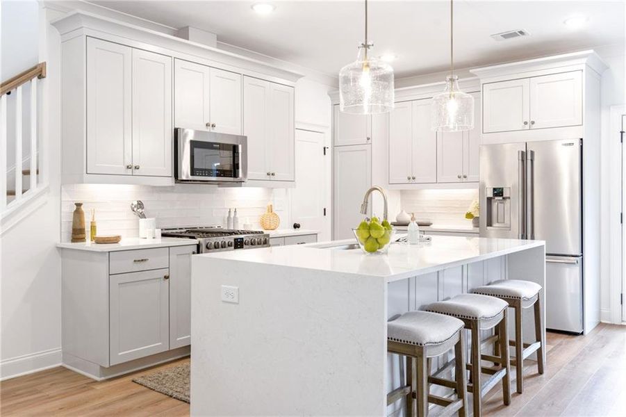 Furnished interior view inside a new home in Stillwood, Hapeville (Image 7).