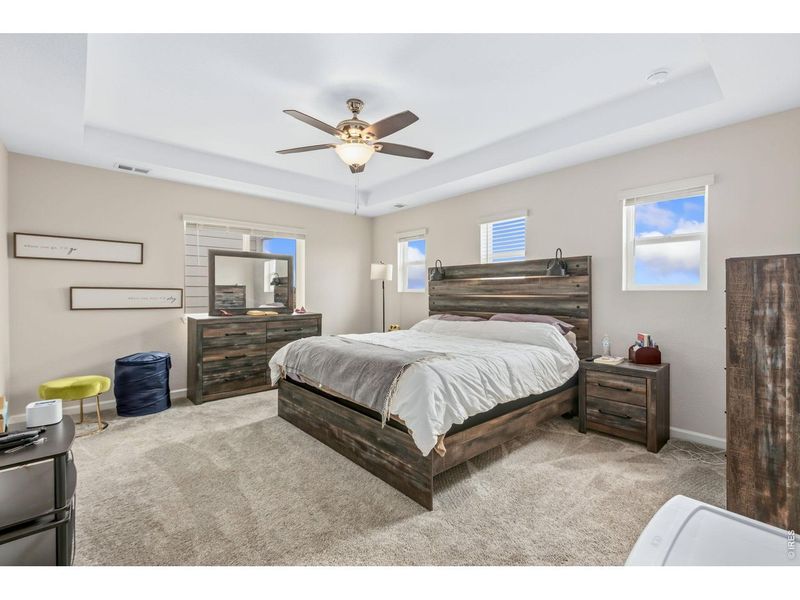 Furnished interior view inside a new home in Prairie Song, Windsor (Image 8).
