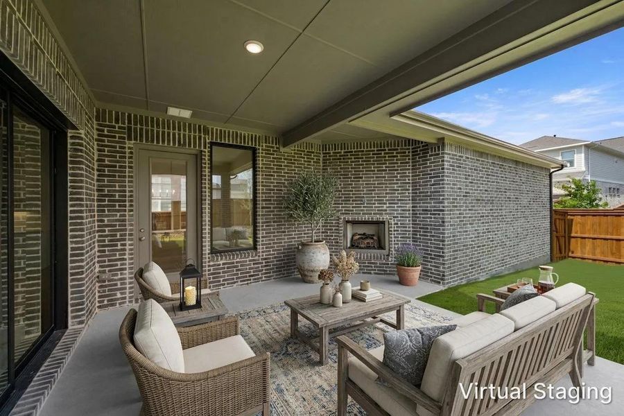 Benson Outdoor Living Area