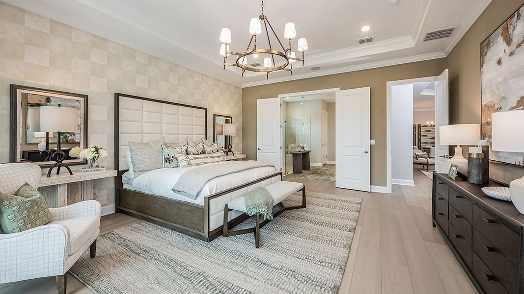 Representative furnished interior of a home built from the Pallazio by Taylor Morrison in Astor Creek Golf and Country Club, Port St. Lucie (Image 14).