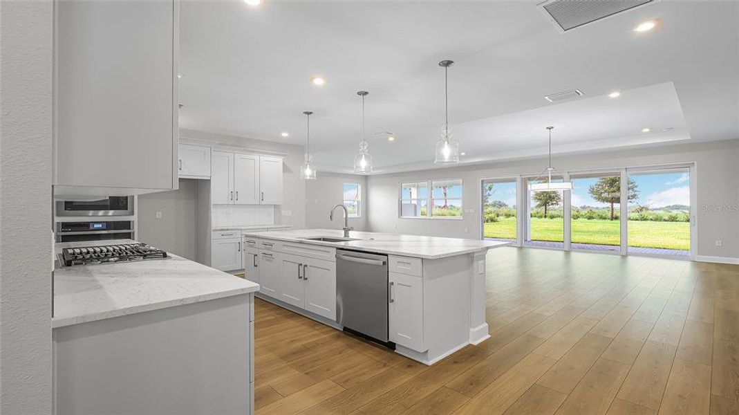 Furnished interior view inside a new home in Cresswind at Lake Harris, Tavares (Image 7).