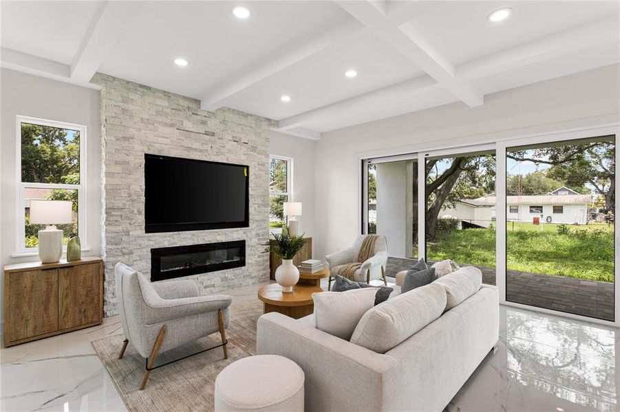 Furnished interior view inside a new home in Wyoming Estates, Tampa (Image 17). Furnished interior view inside a new home in Wyoming Estates, Tampa (Image 17).
