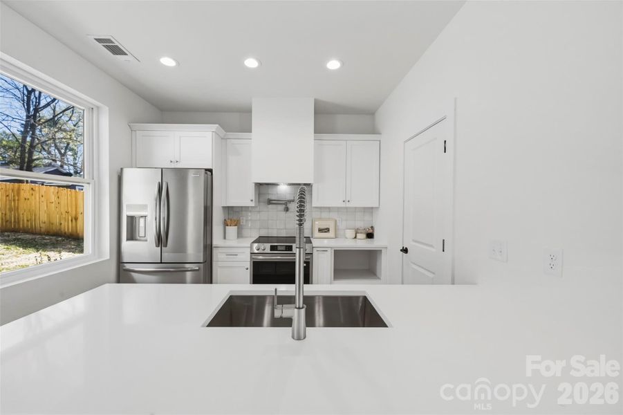 Furnished interior view inside a new home in , Charlotte (Image 12).