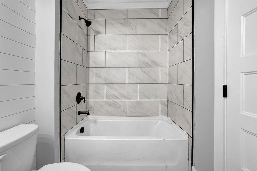 Furnished interior view inside a new home in , Holly Springs (Image 15).