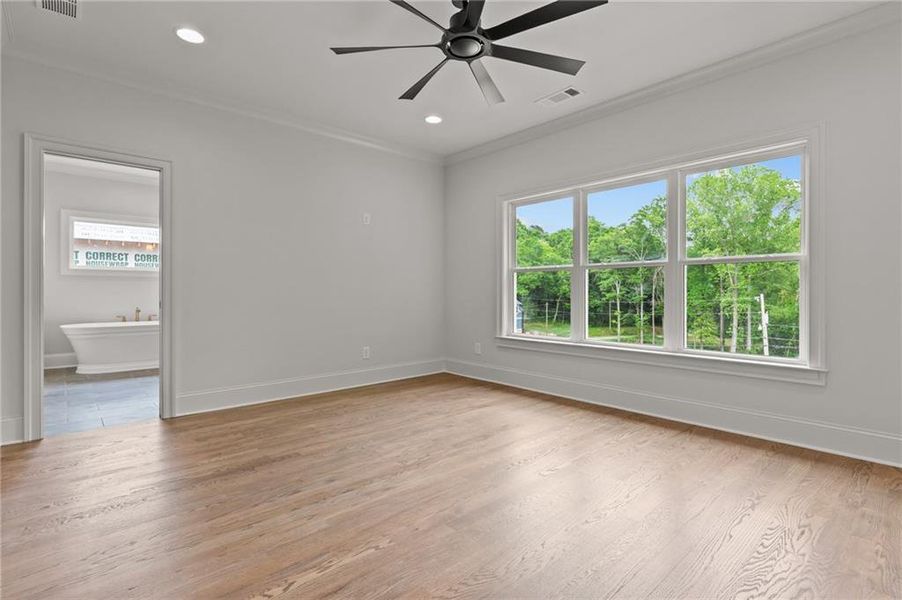 Spacious, unfurnished interior of a new home in , Buford (Image 55).