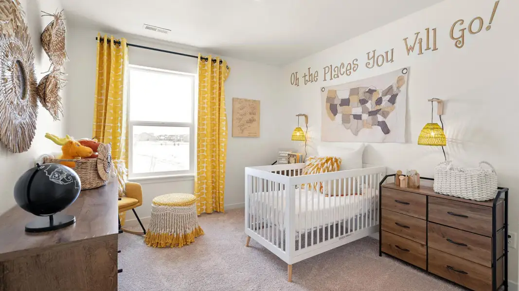 Furnished interior view inside a new home in Jackson Creek, Monument (Image 16).
