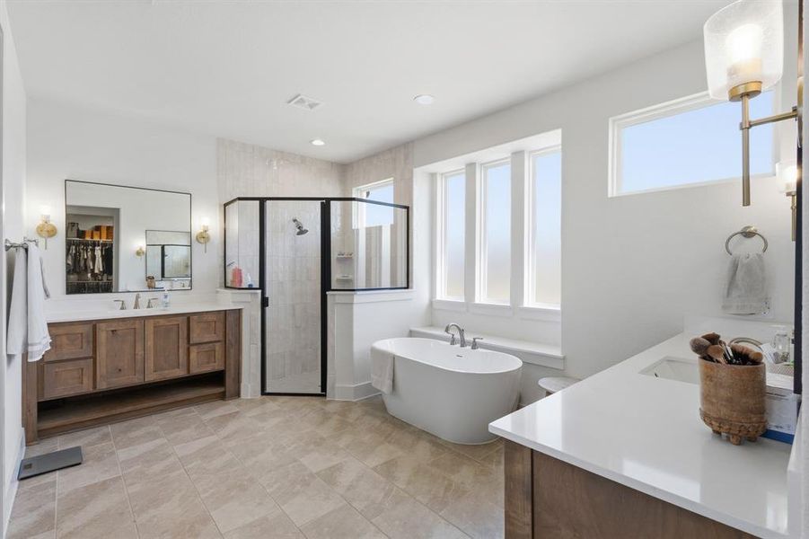 Furnished interior view inside a new home in , Midlothian (Image 27).