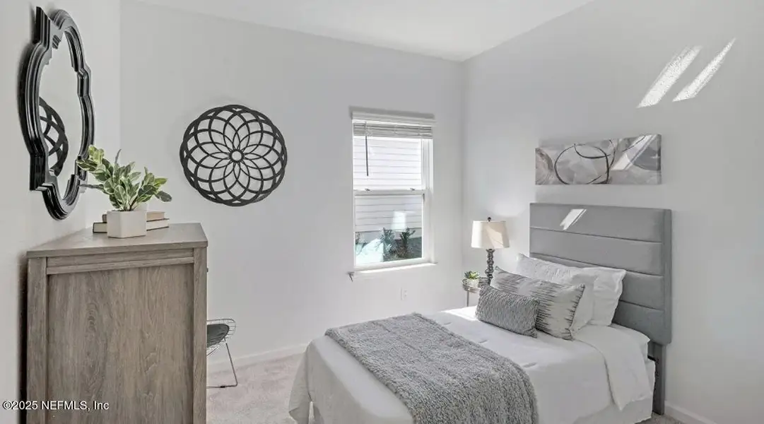 Furnished interior view inside a new home in Saddle Oaks: Saddle Oaks 50s, Jacksonville (Image 4).