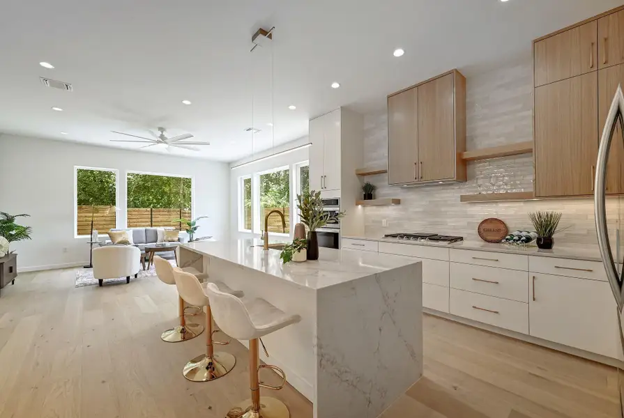 Furnished interior view inside a new home in , Austin (Image 4).