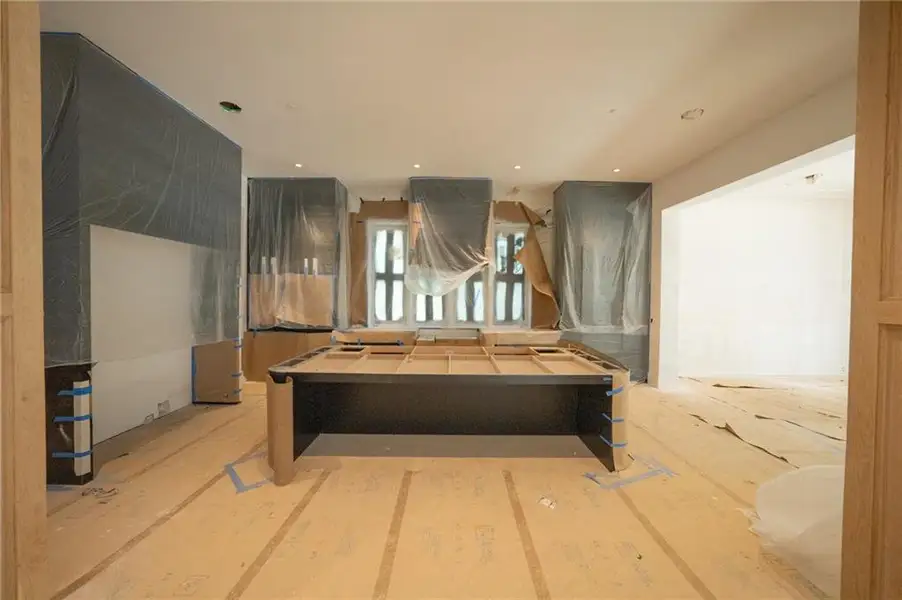 In-progress construction of a new home in , Fayetteville, GA (Image 18).