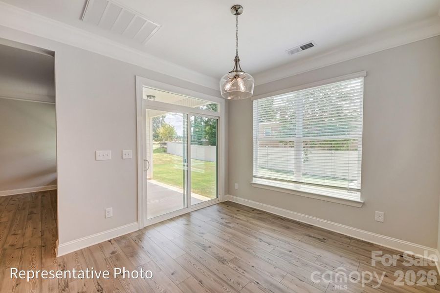 Spacious, unfurnished interior of a new home in Heritage - 55+ Community, Indian Trail (Image 26).