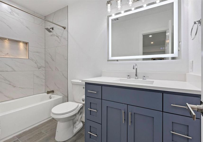 Furnished interior view inside a new home in , Pecan Gap (Image 7). Furnished interior view inside a new home in , Pecan Gap (Image 7).