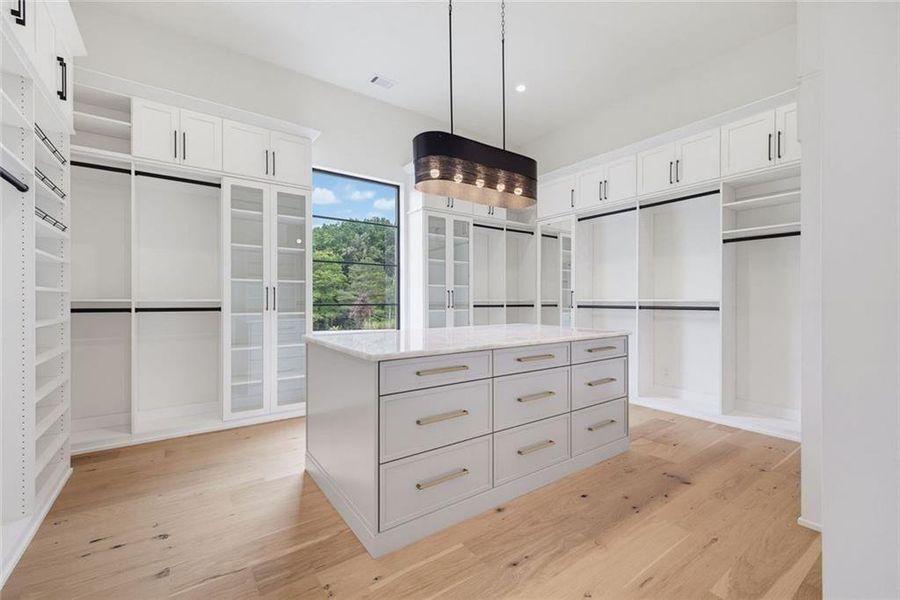 Furnished interior view inside a new home in , Canton (Image 17).