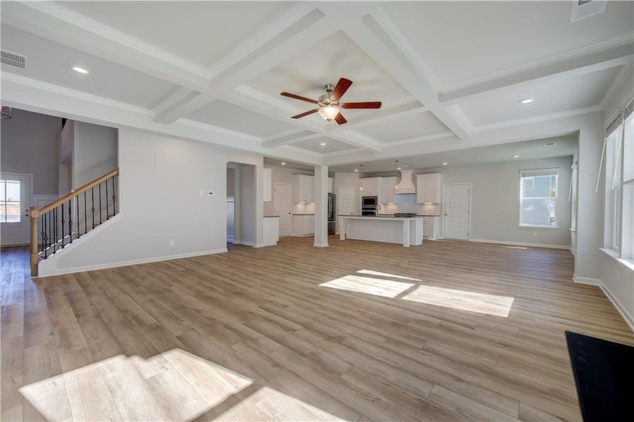 Spacious, unfurnished interior of a new home in Riverbend Overlook, Fayetteville (Image 22).