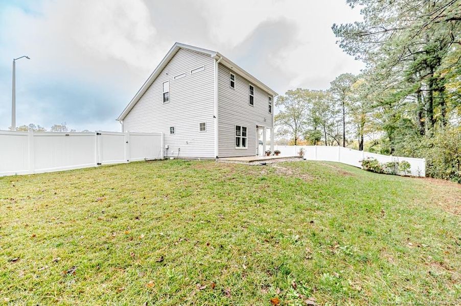 Rear Fenced Yard View Rear Fenced Yard View