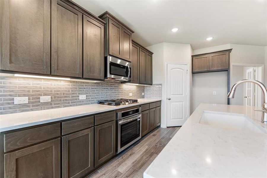 Furnished interior view inside a new home in Morningstar, Aledo (Image 11).