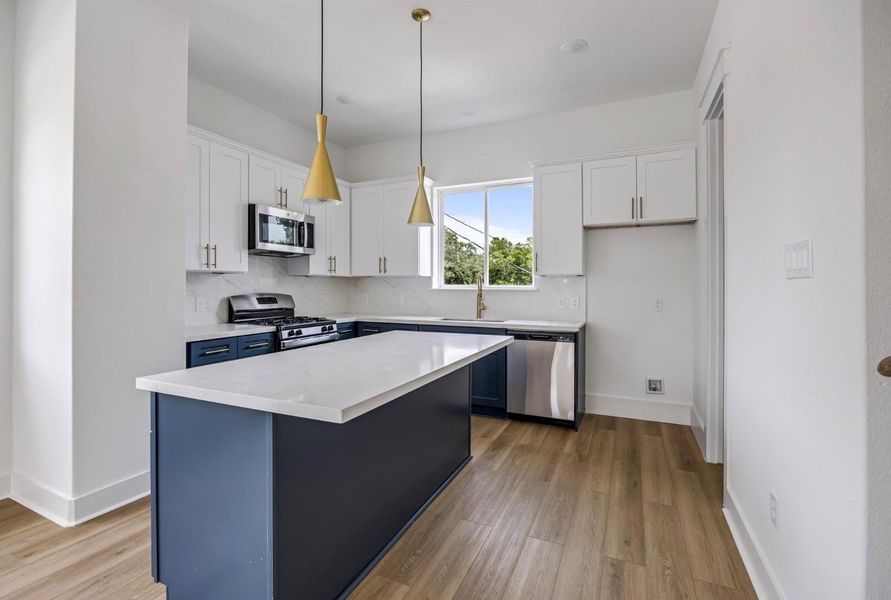 Furnished interior view inside a new home in , Houston (Image 4).
