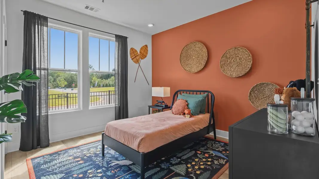 Representative furnished interior of a home built from the Cooper 3 by DRB Homes in Magnolia Park, Woodruff (Image 33).