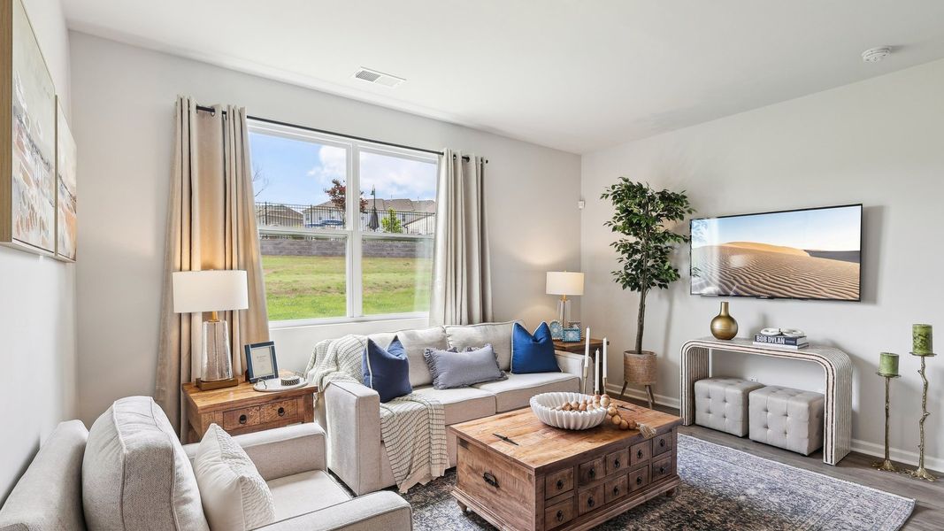 Furnished interior view inside a new home in Reserve at Hickory Ridge, Columbia (Image 6).