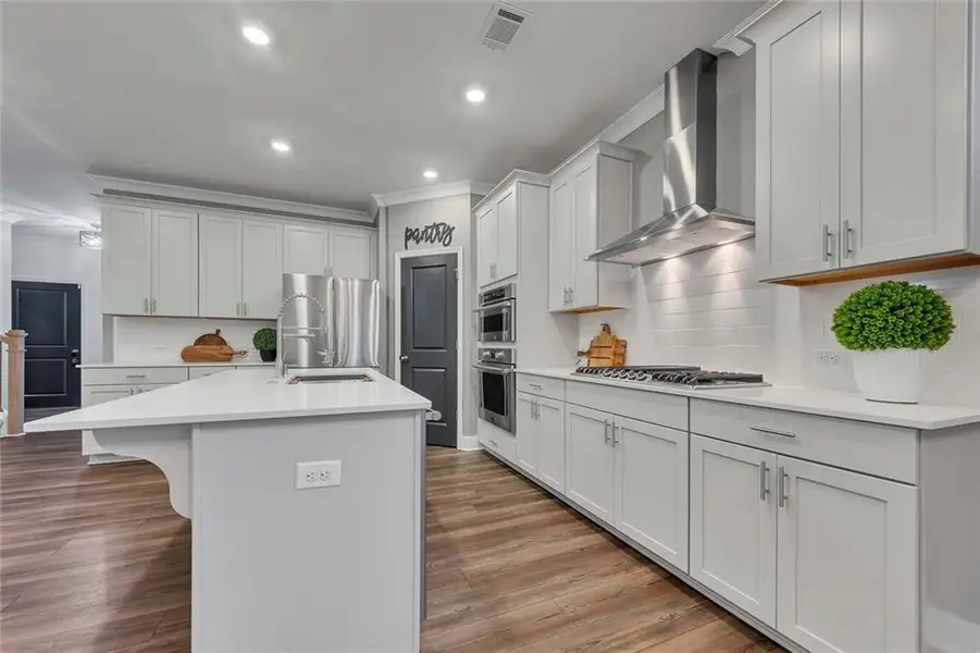Furnished interior view inside a new home in , Canton (Image 7).