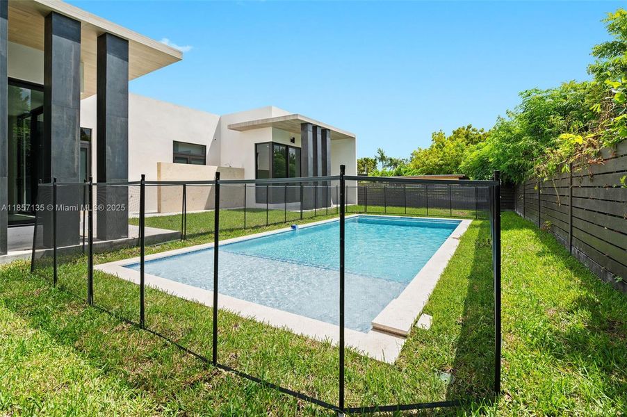 Front exterior of a new home in , Miami, FL, highlighting curb appeal (Image 17). Front exterior of a new home in , Miami, FL, highlighting curb appeal (Image 17).