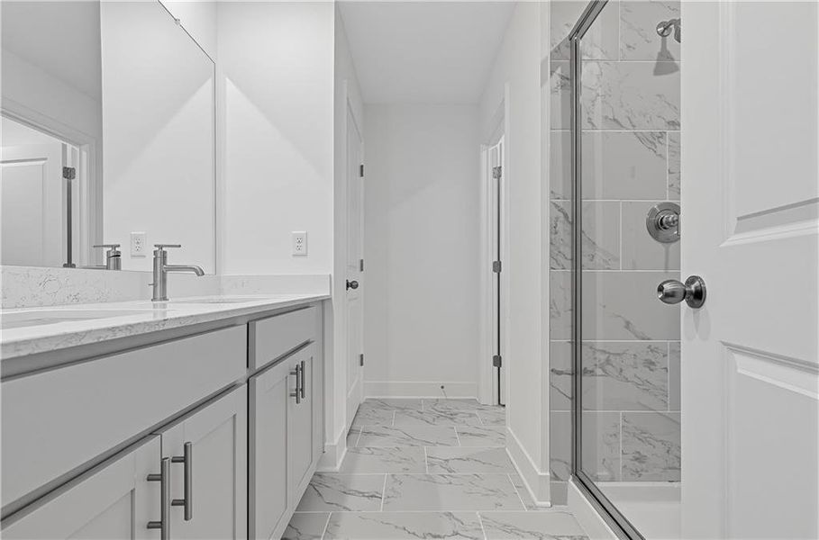 Furnished interior view inside a new home in , Bethlehem (Image 12).