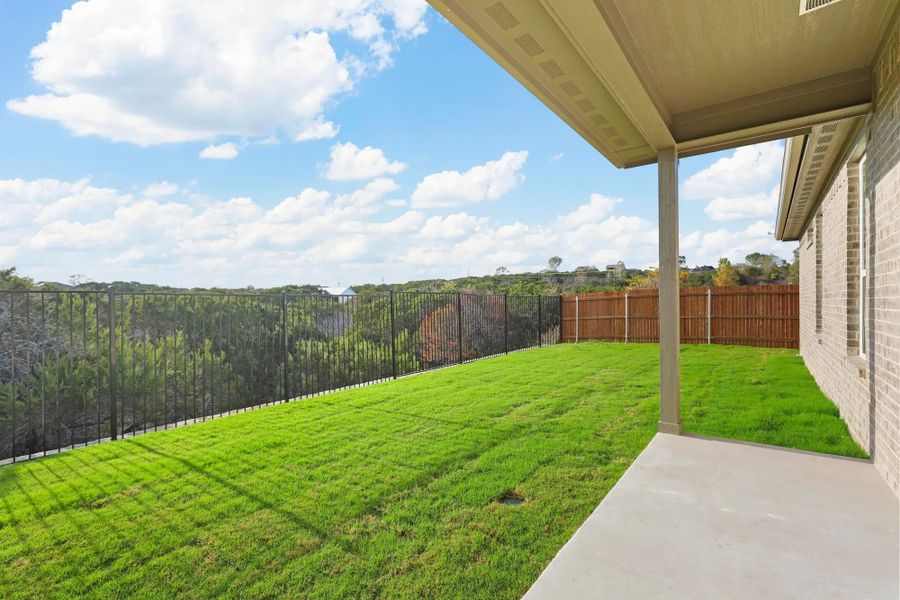 Representative exterior details of a home built from the Garrison I by Cheldan Homes in Stoneview, Glen Rose (Image 3).