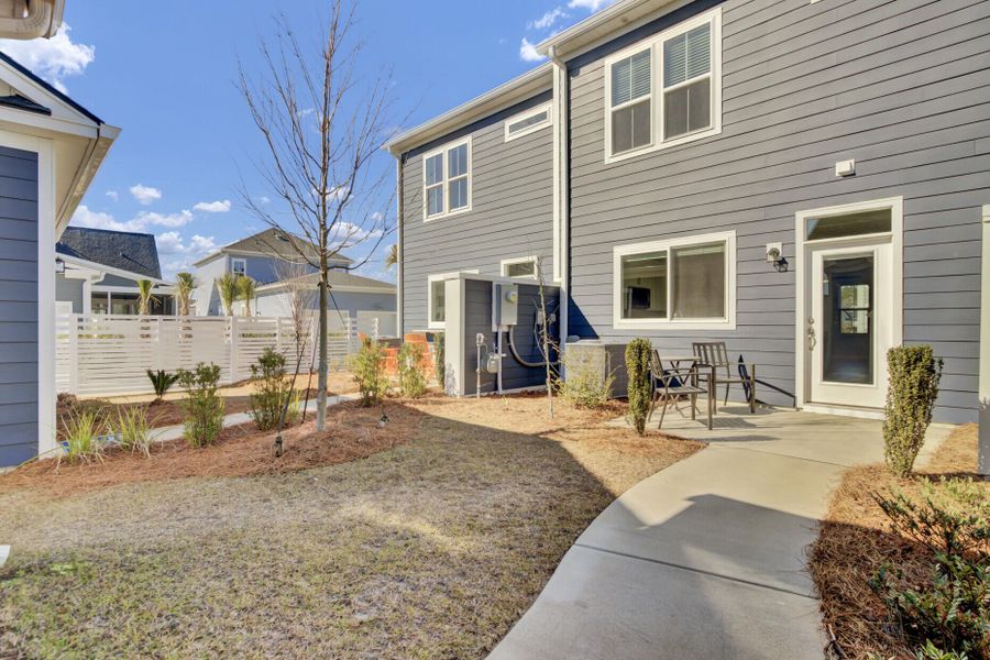 Exterior details and patio area of a home in , Summerville (Image 30).