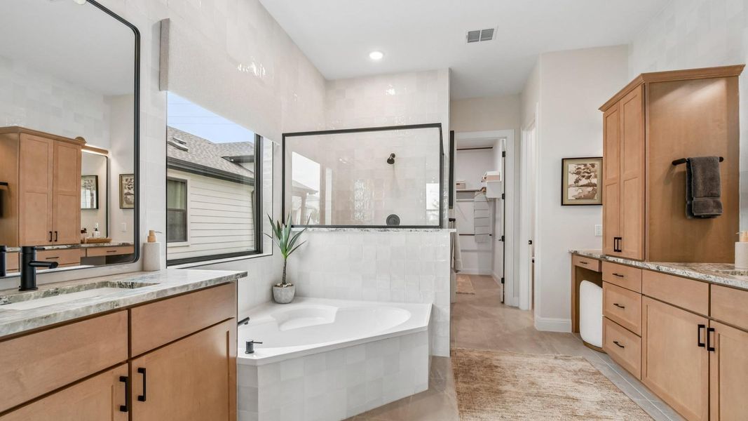 Model home photos of similar floorplans, not pictures of actual home.