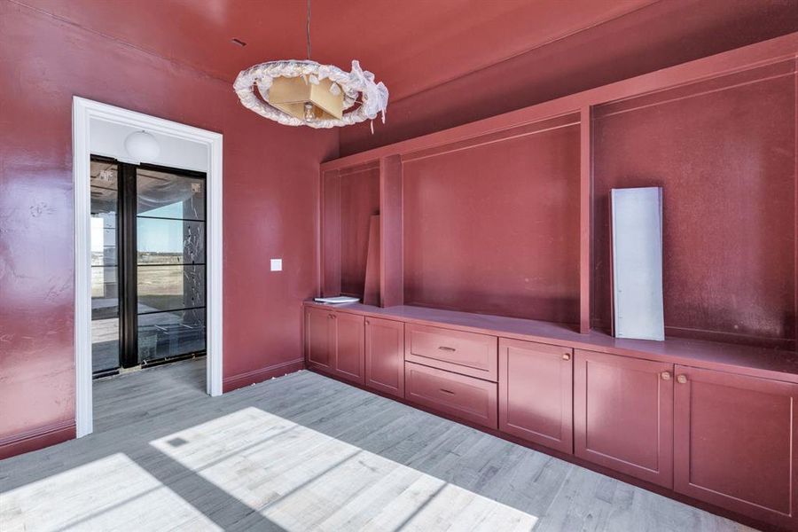 Furnished interior view inside a new home in , Krum (Image 9).