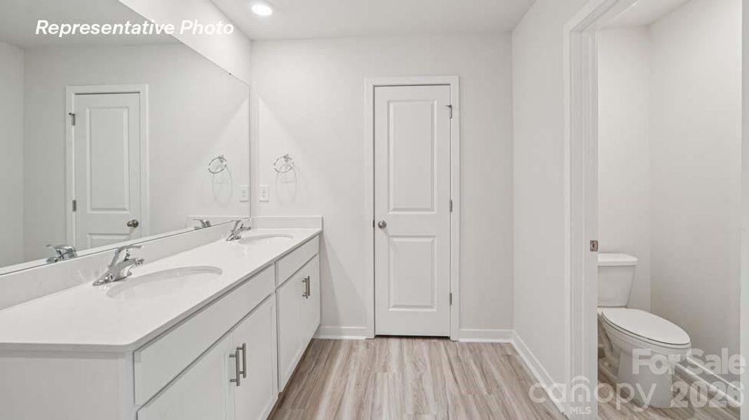 Furnished interior view inside a new home in Clark Creek Landing, Lincolnton (Image 9).