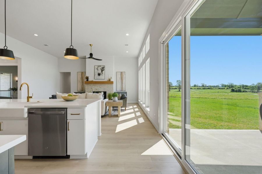 Furnished interior view inside a new home in , Montgomery (Image 19).