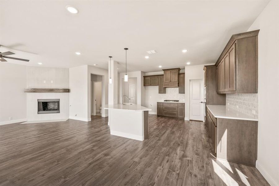 Spacious, unfurnished interior of a new home in Hulen Trails Classic 50, Fort Worth (Image 33). Spacious, unfurnished interior of a new home in Hulen Trails Classic 50, Fort Worth (Image 33).