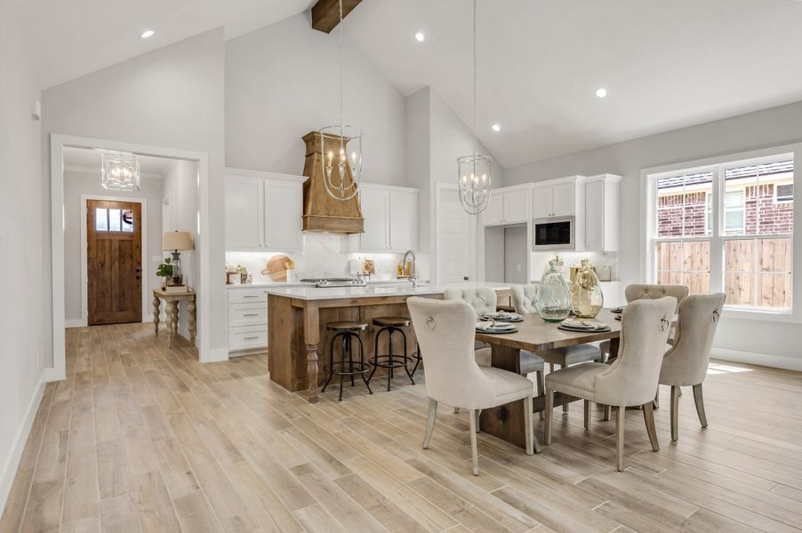 Representative furnished interior of a home built from the The Maggie by Reece Homes in Harvest Meadows, Bryan (Image 6).
