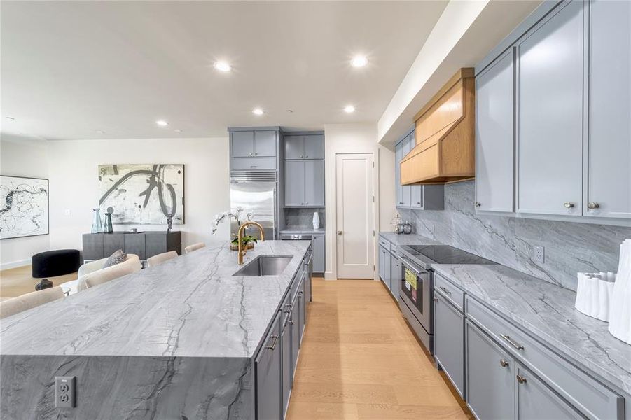 Furnished interior view inside a new home in , Dallas (Image 17).