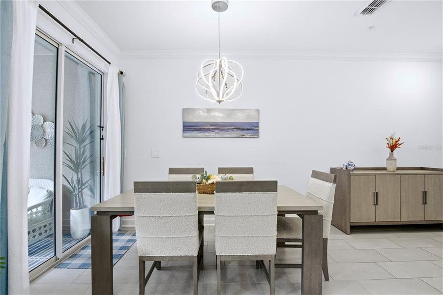 Furnished interior view inside a new home in , Kissimmee (Image 16). Furnished interior view inside a new home in , Kissimmee (Image 16).