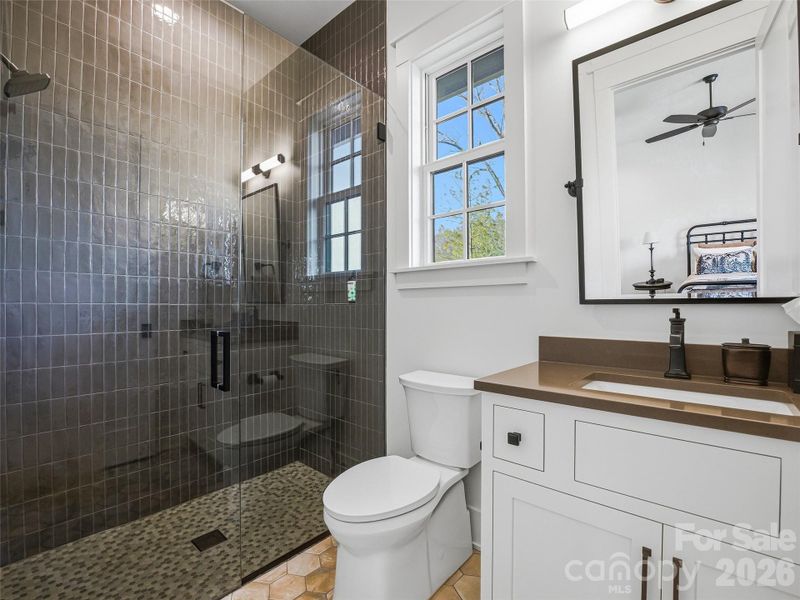 Furnished interior view inside a new home in , Asheville (Image 30).