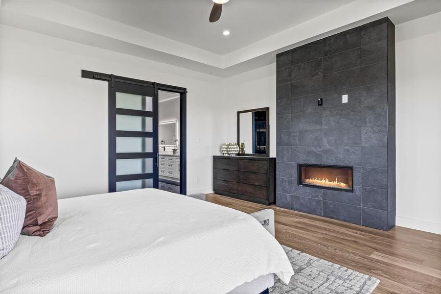 Furnished interior view inside a new home in , Heath (Image 11).