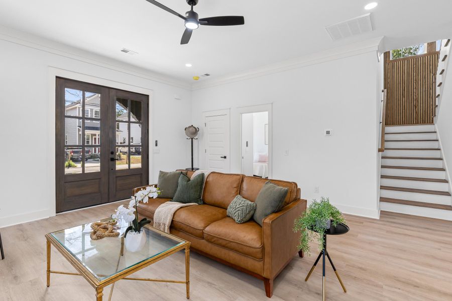 Furnished interior view inside a new home in , North Charleston (Image 7).