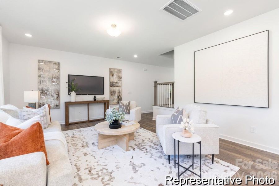 Furnished interior view inside a new home in Autumn Ridge, High Shoals (Image 12).